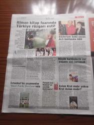 Sözcü Kitap Gazetesi - 31 Ekim 2013 - Gözleriyle Öykü Yazan ALS Hastası Zehra Madenli'ye Ödül - Alman Kitap Fuarı'nda Türkiye Rüzgarı Esti - İstanbul'da Yaşananlar Gezi Parkı Destanı'nda - Pargalı'nın Kanuni Sultan Süleyman'a Yazdığı Mektuplar - Mustafa Kemal'in Askerleriyiz- Ahmet Arif'ten  Leyla Erbil'e Leylim Leylim