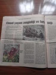 Cumhuriyet Bilim Teknik Gazetesi - 11 Haziran 1994 -  Sayı 377 -  Dünya Havası Temizleniyor Mu - Türk Fizik Derneği Ankara Şubesi Kuruldu - Bilim Gazeteciliğine Bir Örnek - Zıtlaşmak Bağımsız Mıdır-Bu Küçük Yağ Tulumlarını Ne Yapacağız - İstanbul Boğazı Ne Zaman Sularla Doldu - Cinsel Yaşam Zenginliği ve Farklılığı - Bir Cennet Yok Olma Tehlikesinde - Eski Ve Yeni Okullar