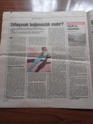 Cumhuriyet Bilim Teknik Gazetesi - 11 Haziran 1994 -  Sayı 377 -  Dünya Havası Temizleniyor Mu - Türk Fizik Derneği Ankara Şubesi Kuruldu - Bilim Gazeteciliğine Bir Örnek - Zıtlaşmak Bağımsız Mıdır-Bu Küçük Yağ Tulumlarını Ne Yapacağız - İstanbul Boğazı Ne Zaman Sularla Doldu - Cinsel Yaşam Zenginliği ve Farklılığı - Bir Cennet Yok Olma Tehlikesinde - Eski Ve Yeni Okullar
