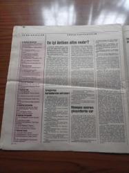 Cumhuriyet Bilim Teknik Gazetesi - 11 Haziran 1994 -  Sayı 377 -  Dünya Havası Temizleniyor Mu - Türk Fizik Derneği Ankara Şubesi Kuruldu - Bilim Gazeteciliğine Bir Örnek - Zıtlaşmak Bağımsız Mıdır-Bu Küçük Yağ Tulumlarını Ne Yapacağız - İstanbul Boğazı Ne Zaman Sularla Doldu - Cinsel Yaşam Zenginliği ve Farklılığı - Bir Cennet Yok Olma Tehlikesinde - Eski Ve Yeni Okullar