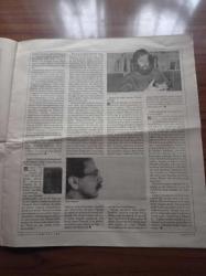 Cumhuriyet Kitap Gazetesi - 9 Aralık 1993 - Sayı 198 - Türk Tarihinde İslamiyet - Kısa Bale Ve Modern Dans Tarihi - Yoga Yapabilen Bir Tekir - TARiŞ Tarihi -İlhan Berk Fotoğrafı - Si Minör Ortaköy - Zihni Küçümen - Dört Şair İki Ressam - Seyit Nezir - Giuseppe Ungaretti Profil