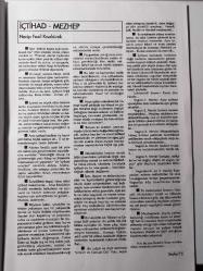 TARAF AYLIK SİYASİ DERGİ 7. SAYI 1 EYLÜL 1991