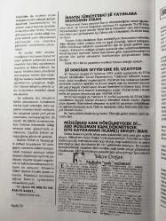 TARAF AYLIK SİYASİ DERGİ 7. SAYI 1 EYLÜL 1991