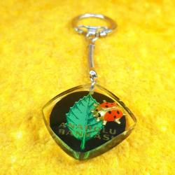 RETRO ANADOLU BANKASI UĞUR BÖCEKLİ ANAHTARLIK