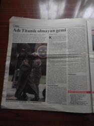 Cumhuriyet Dergi Gazetesi - 16 Ekim 1994 - Sayı 447 -  İbrahim Tatlıses - Adı Titanik Olmayan Gemi -İsmet Ay Fotoğrafı - 5 Farilyalı - Adı Hasan Yılankaya - Eski Radyo Günleri - Asuman Korat - Burunlar Küçüldü - Arkası Yarın - Vahi Öz - Turhan Dilligil