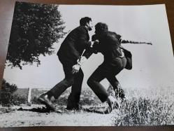 Yabancı- 1970'ler  Film - Siyah Beyaz - Lobi Kartı - Lobby Cards - 2'li Set
