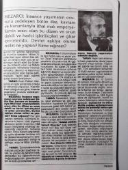 TARAF AYLIK SİYASİ DERGİ 12. SAYI 1 ŞUBAT 1992