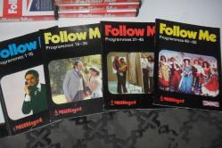 BBC ENGLISH MİLLİYET FOLLOW ME 01-60 A KADAR VHS KASET 1-60 A KADAR KİTAP  2 ADET KASET TOPLU