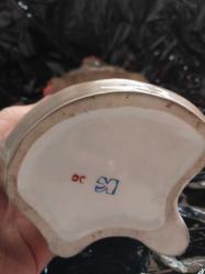 VOTKA ŞİŞESİ,   UKRAYNA ÜRETİMİ  KAZAK TÜRK  SAVAŞÇI GÖRSELLİ  PORSELEN İÇKİ ŞİŞESİ. İÇİ BOŞ. 27 CM. NADİR KOLEKSİYONLUK..