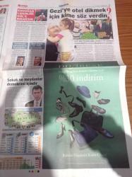 Sözcü Gazetesi - 8 Haziran 2013 - Galatasaray'da Obi Mikel Atağı - Fenerbahçe Cardozo'yu Bitiriyor - 7 Gazete Bir Yerden Talimat Almış Gibi Aynı Başlığı Attı Padişahım Çok Yaşa - Recep Tayyip Erdoğan'ı Havaalanında Karşılayan AKP'lilerden Tehlikeli Sloganlar - Atatürk'ün Gençliğe Hitabesi - Uğur Dündar - Emin Çölaşan