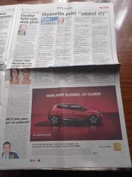 Sözcü Gazetesi - 10 Ekim 2014 - Kıbrıs'ta Fenerbahçe Alayı - Ronaldo 40 Yaşına Kadar Real Madrid'de - Adalet Bakanı'nın Kızının Babası Beş Yıl Sonra Belli Oluyor - Açılım Masalı Uğruna 2 Polisimiz Şehit Oldu - Kobani Bahanesiyle Ülke Savaş Alanına Döndü - Bilal Erdoğan Gitsin Suriye'ye - Yılmaz Özdil - İki Ayyaş Olaydı