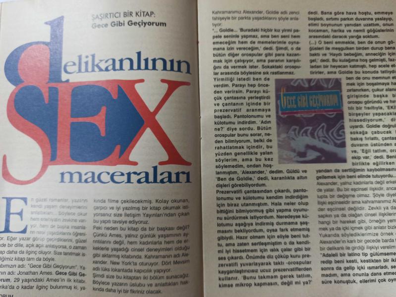 Penthouse Forum Yetişkin Erkek Dergisi 1990 Sıkı bir eldiven  