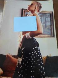 Motorsikletli Kız Filmi - Yabancı - Renkli - Lobi Kartı - Lobby Cards  - 2'li Set