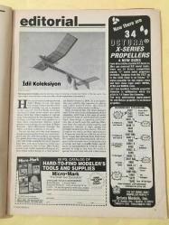 Flying Models Magazine : Air Craft Features - August 1995 - Vintage Magazine - İngilizce Uzaktan Kumandalı Model Uçak Dergisi - R/C Planes ,  Boats , Cars - Carl Goldberg Models Ultra Cote - Piper J3 Cub - Ryan ST - P51 Mustang - Supermarine Spitfire IX - Fairchild 24 - Stinson Reliant SR5 - Hog Bipe - Sea Cruiser II - PT 19 Trainer - Marcoux Bromberg R3 - Black Widow - Dragonfly 049 - Killer Bee