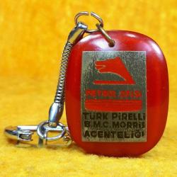 VINTAGE PETROL OFİSİ TÜRK PİRELLİ B.M.C. MORRİS ACENTELİĞİ İZCİ KOLL.ŞTİ. MANİSA ANAHTARLIK