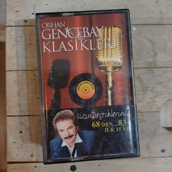 Orhan Gencebay Klasikler kaset/ sizin seçtiklerimiz 68'den 83'e ilk 15 yıl