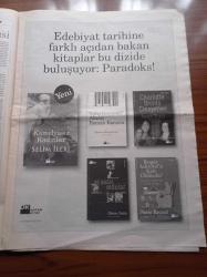 Cumhuriyet Kitap Gazetesi - 12 Şubat 2004 - Sayı 730 - Aydın Hatipoğlu Şiirimizde Bir Geleneğin Sürdürücüsü - Rene Girard Şiddet Ve Kutsal'ı Anlattı - Asuman Kafaoğlu Büke Bu Hafta Mina Urgan'ın İngiliz Edebiyatı Tarihi'ni Değerlendirdi - Nena Calidis Meltem Arıkan'la Romanı Yeter Tenimi Acıtmayın Üzerine Konuştu - Pınar Ekinci Özdemir Asaf'ın Şiirini Ele Aldı - Semih Poroy Feklavye İle İmza Gününe Gidiyor