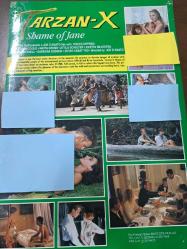 Tarzan -X  Filmi - Yabancı - Renkli - Lobi Kartı - Lobby Cards  - 5'li Set - Sbame Of Jane - Capital Film- Joe D'amato - Rocco Siffredi - Rosa Caracciolo - Nikita Gross - Attila Schulter - Swetta Silvestru - Cintya Raffael - Barbara Dobson - Zotan Kabay Tao - Joe D'amato