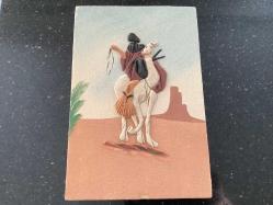 LOT.9 » REZZAN GANİZ  - KUMLAMA TEKNİĞİ İLE YAPILMIŞ KABARTMA TABLO