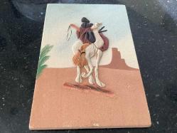 REZZAN GANİZ  - KUMLAMA TEKNİĞİ İLE YAPILMIŞ KABARTMA TABLO