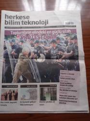 Herkese Bilim Teknoloji Gazetesi - 25 Ekim 2019 -  Neden Bilim İnsanı Olan Hekimlere İhtiyacımız Var - Devrim Yaratan 3D Yazıcı -Toplumların Elindeki En Güçlü Silah Protestolar - Uygarlık Ve Teknoloji - İlaç Şirketleri Ve Hekimlerim - Dev İsimler Depremi Konuştu - Gri Tsunami Geliyor