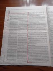 Cumhuriyet Bilim Teknoloji Gazetesi - 20 Mart 2009 - Sayı 1148 - Bilimsiz Gelecek Açlıktır - Evrim Bilim Hipotez Olgu Ve Kuramın Ne Olduğu Üzerine Yeniden - Şizofreniye Neden Olan Beyin Salgısı Tespit Edildi - Önemi Giderek Artan Sağlık Sorunu Kalp Yetersizliği - Günümüzün Verileri Işığında Neandertal Ve Homo Sapiens Arasındaki İlişkiler Sorunu - Küresel Krizin Dersleri