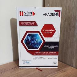 SON DAKİKA İKTİSAT MİKRO VE MAKRO İKTİSAT KPSS-KAYMAKAMLIK-İDARİ YARGI HÂKİMLİĞİ KURUM SINAVLARINA HAZIRLIK 2020