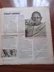 Cumhuriyet Kitap  Gazetesi - 29 Ağustos 1991- Sayı 79 - Hasan Cemal Ömer Uluç Rıfat Ilgaz Ne Okuyorlar - Michelangelo - Picasso - Van Gogh - Winslow  Homer -Nadir Nadi Fotoğrafı - Nadi Nadi Kitapları - Mozart - Umudun Dehası - Perde Aralığından - İki Sovyet Rusya İki Polonya - Ben Atatürkçü Değilim