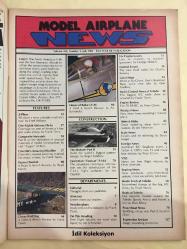 Model Airplane News - July 1982 - Vintage Magazine - İngilizce Uzaktan Kumandalı Model Uçak Dergisi - F86 Sabre Jet - Aurora 1600 ARF - Trystar 15 ARF - QB20H - Spirit of 76 - P38 Lightning -  CG Gentle Lady - Top Flite Metrick - F4U Corsair - P47 Thunderbolt - P39 Aircobra - Tiger Moth - The Hotshot 45