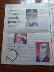 Cumhuriyet Dergi Gazetesi - 5 Ekim 2003- Sayı 915 - Sendikalı Kadının Dergisi Petrol İş Kadın - Orhan Mithat - Kayıp Romancının İzinde- İki Bağımlı Anlatıyor - Sigara Yararlı Prezervatif Zararlı - 40. Deauville Briç Festivali