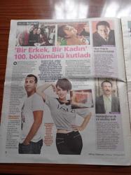 Milliyet Televizyon Gazetesi - 13 19 Nisan 2013 - Toprak Sağlam Argo Sözcükleri Ezberliyorum - Tansel Öngel Posteri - 1 Erkek Bir Kadın'ın Filmi Bu Yaz Çekilecek - Emir Kusturica'nın Makyözü Behzat Ç. 'de - Erdal Beşikçioğlu - Levent Yüksel'in Büyük Hüsranı - Şahin Irmak İle Ezgi Mola Buluştu