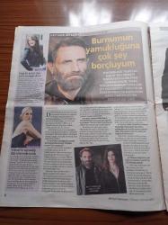 Milliyet Televizyon Gazetesi - 13 19 Nisan 2013 - Toprak Sağlam Argo Sözcükleri Ezberliyorum - Tansel Öngel Posteri - 1 Erkek Bir Kadın'ın Filmi Bu Yaz Çekilecek - Emir Kusturica'nın Makyözü Behzat Ç. 'de - Erdal Beşikçioğlu - Levent Yüksel'in Büyük Hüsranı - Şahin Irmak İle Ezgi Mola Buluştu