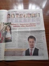 Milliyet Televizyon Gazetesi - 13 19 Nisan 2013 - Toprak Sağlam Argo Sözcükleri Ezberliyorum - Tansel Öngel Posteri - 1 Erkek Bir Kadın'ın Filmi Bu Yaz Çekilecek - Emir Kusturica'nın Makyözü Behzat Ç. 'de - Erdal Beşikçioğlu - Levent Yüksel'in Büyük Hüsranı - Şahin Irmak İle Ezgi Mola Buluştu