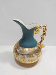 P60---FRANSIZ LIMOGE ALTIN VARAK YAŞLI PORSELEN SÜTLÜK--BU DURUMU İLE SATIŞTA