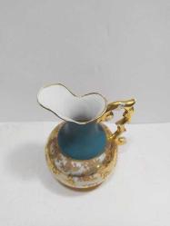 P60---FRANSIZ LIMOGE ALTIN VARAK YAŞLI PORSELEN SÜTLÜK--BU DURUMU İLE SATIŞTA