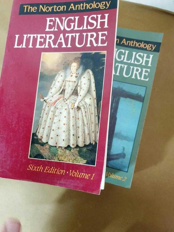 THE NORTON ANTHOLOGY OF ENGLISH LITERATURE VOLUME 1 - 2 - sixth