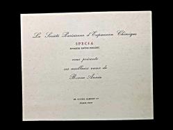 Paris panorama - SPECIA MARQUES RHÔNE POULENC / Yeni yıl tebriği