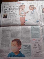 Milliyet Kanser Gazetesi - 23 Nisan 2011 - Tüm Kanserlerin Yüzde 30