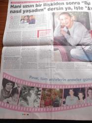 Milliyet Pazar Gazetesi - 10 Mayıs 2009 - Gitarın Ustası Santana 6 Temmuz'da İstanbul'da - Sperm Bankası Yoluyla Hamile Kalan Oyuncu Güner Özkul Sperm Üretebilsem Bankaya Gitmezdim - Hümeyra Benim Yaşımda Flört Edenler Tuhafıma Gidiyor - Abdi İpekçi Davası Tüm Siyasi Cinayetlerin Anahtarı - Bayazıt Biraderler - Ünlü Fetiş Modeli Dansçı ve Oyuncu Dita Von Teese