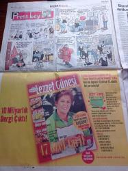 Hürriyet Pazar Gazetesi - 13 Ekim 2002 - Antik Heykellerde Testis Oranını Hesapladı Nobel Ödülünü Kaptı - Polisin Travesti Araştırması - Süreyya Ayhan'ın Menajeri Hermens İlk Kez Konuştu - Büyük Şef Necip Usta ABD'den Türk Mutfağına Sesleniyor - Kediler İyice Bize Benzedi - Ünlü Gazeteciler Mesleğe Nasıl Girdi Nelerle Mücadele Etti Nasıl Şöhret Oldular - Ertuğrul Özkök