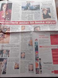 Hürriyet Pazar Gazetesi - 13 Ekim 2002 - Antik Heykellerde Testis Oranını Hesapladı Nobel Ödülünü Kaptı - Polisin Travesti Araştırması - Süreyya Ayhan'ın Menajeri Hermens İlk Kez Konuştu - Büyük Şef Necip Usta ABD'den Türk Mutfağına Sesleniyor - Kediler İyice Bize Benzedi - Ünlü Gazeteciler Mesleğe Nasıl Girdi Nelerle Mücadele Etti Nasıl Şöhret Oldular - Ertuğrul Özkök