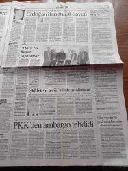 Cumhuriyet Gazetesi - 7 Nisan 2006 - Efes Pilsen'den Avrupa'ya Veda - Havuzda Söz Fenerbahçe'nin - 100. Yıla Naomi Campbell'li Kutlama - Hilatoryum'un Azı Dişi Bulundu - Başbakan Recep Tayyip Erdoğan'dan DTP'ye Masaya Silahsız Gel Konuşursun - Fethullah Gülen'i Aklama Raporu - ABD'nin İran Planı Petrol Hatları Vurulacak - Danıştay'dan Recep Tayyip Erdoğan'a Sert Yanıt