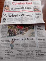 Cumhuriyet Gazetesi - 23 Aralık 2006 - Süreyya Ayhan'ın Antrenörü Yücel Kop'a Ağır Ceza - Halle Berry İlk Albümüyle Geliyor - Kısırlık Tedavisi Gören İlk Goril - Ahmet Necdet Sezer Ve Yaşar Büyükanıt'tan Menemen'in Yıldönümünde Mesaj -  Murat Karayalçın CHP'li Vekiller İstifa etmeli - Sünni Toplantısı Irak İle İpleri Gerdi - Türkmenbaşı Saparmurad Niyazov'un Ölümü