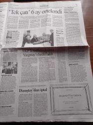 Cumhuriyet Gazetesi - 23 Aralık 2006 - Süreyya Ayhan'ın Antrenörü Yücel Kop'a Ağır Ceza - Halle Berry İlk Albümüyle Geliyor - Kısırlık Tedavisi Gören İlk Goril - Ahmet Necdet Sezer Ve Yaşar Büyükanıt'tan Menemen'in Yıldönümünde Mesaj -  Murat Karayalçın CHP'li Vekiller İstifa etmeli - Sünni Toplantısı Irak İle İpleri Gerdi - Türkmenbaşı Saparmurad Niyazov'un Ölümü