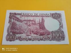 İSPANYA 1970 100 PESETAS ÇİL