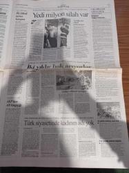 Cumhuriyet Gazetesi - 27 Temmuz 2006 - Avrupa Atletizm Şampiyonası - Atatürk Spor Salonu Kutlu Doğum Haftası Etkinliklerine Ev Sahipliği Yaptı - Da Vinci İran'da Yasaklandı - Sihirli Flüt İçin Geriye Sayım - İstanbul'da Film Gibi Rehine Operasyonu - Lübnan'da Türkiye İşgalci Konumuna Düşer - El Kadı Yasaklıyken İş Yapmış - Şemdinli Davası Mahkeme Başkanına Dava Açıldı - Hizbullah Çetin Ceviz - Kanatlı Denizatı Broşu