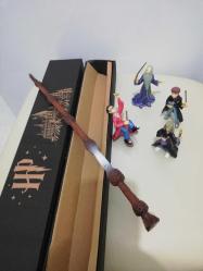 Harry potter Dumbledore asa sı özel kutusunda ve 4 lü figür oyuncak biblo set nostalji tasarım vintage süs aksesuar dekor hobi koleksiyon hediye