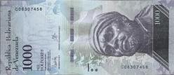 VENEZUELA 1000 BOLİVAR