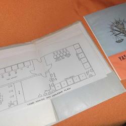 60 İHTİLALİ YASSIADA YARGILAMA BROŞÜRÜ. KİTAPÇIK VE 5 PLAN.