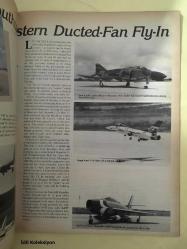 Model Airplane News - October 1983 - Vintage Magazine - İngilizce Uzaktan Kumandalı Model Uçak Dergisi - Hot A4 Skyhawk - Aerobatic Skybolt - F1 Avenger - Hawker Siddeley - Sky Tiger - A4 Skyhawk - F4 Phantom - F84F Thunderstreak - Super Mantis - The Sky Blazzer - Fokker D7 - Nieuport 28 - T6 Texan